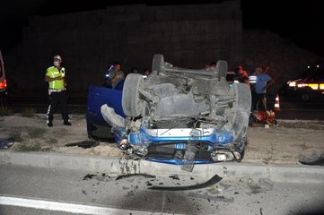 Son dakika haberi: Karaman'da inşaat halindeki köprüden uçan otomobilin sürücüsü hayatını kaybetti