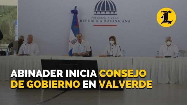 Abinader inicia Consejo de Gobierno en Valverde; escucha a los líderes comunitarios