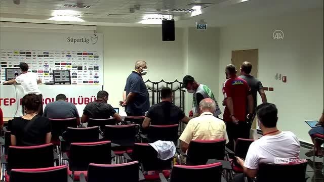 GAZİANTEP - Gaziantep-Beşiktaş maçının ardından - Sergen Yalçın