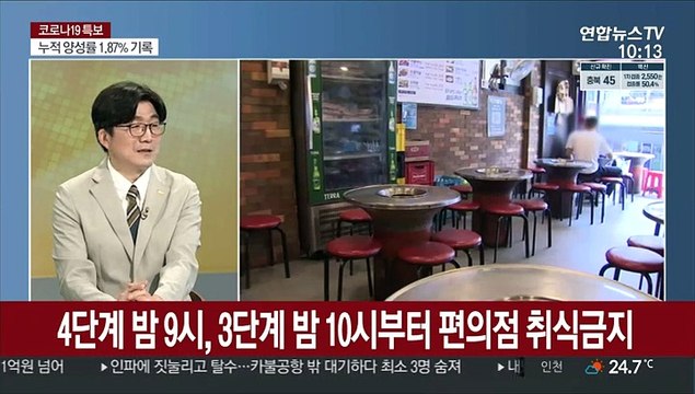 [뉴스초점] 신규확진 1,628명…백신 1차 접종률 50.4%