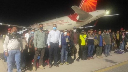 Multiple flights with 237 Indians from Kabul lands in Delhi
