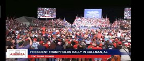 President Trump holds rally in Cullman, Alabama August 21, 2021