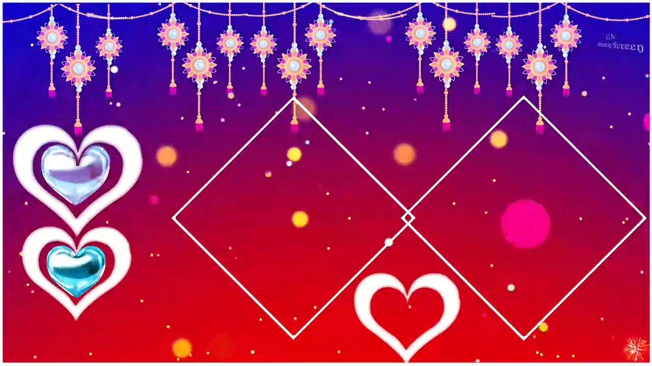 Raksha Bandhan Black Screen Status Video Template