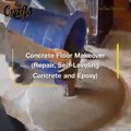 concrete floor makeover repair self leveling concrete andfloo epoxy  made designer  Epoxy rs