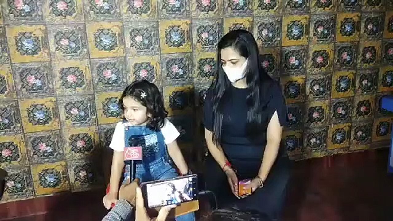 जोधपुर की नातिन आराध्या दो साल की उम्र से कर रही एक्टिंग