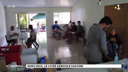 Nuku Hiva, le lycée agricole vacciné