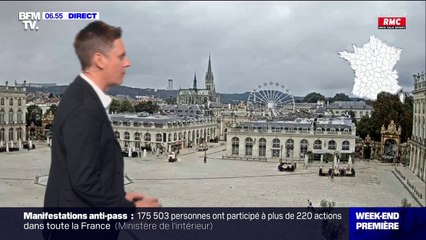 Un risque d'averses constant dans la moitié nord pour ce dimanche, du vent dans le sud
