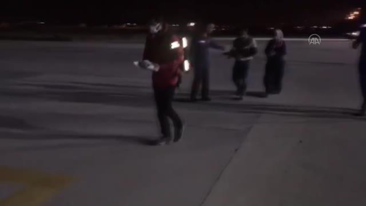 Polis helikopteri parmağı kopan bebek için havalandı