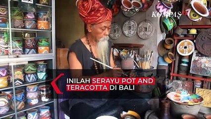 Melatih Konsentrasi Dengan Melukis Kendi di Serayu Pot and Teracotta