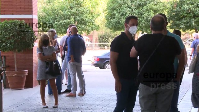 Imágenes del tanatorio donde descansan los restos mortales de Bibiana, madre de María Del Monte