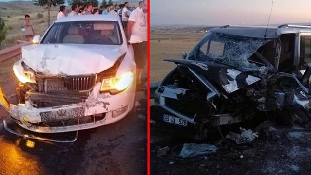 Dört aracın karıştığı zincirleme kazada can pazarı yaşandı: 22 yaralı