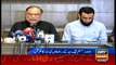Ahsan Iqbal turns down corruption allegation against Shehbaz Sharif