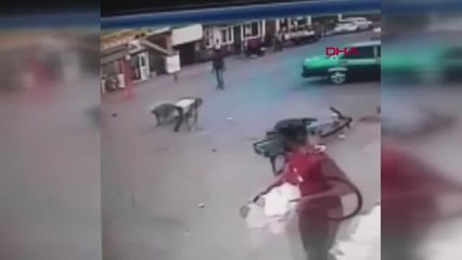 PİDESİ EKSİK ÇIKINCA FIRININ ÖNÜNDE KURŞUN YAĞDIRDI