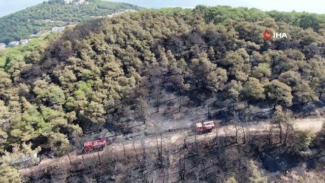 Heybeliada’da soğutma çalışmaları devam ediyor