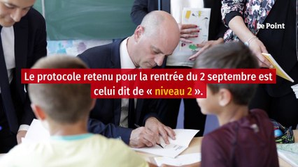 Rentrée scolaire - Jean-Michel Blanquer dévoile les contours du protocole sanitaire