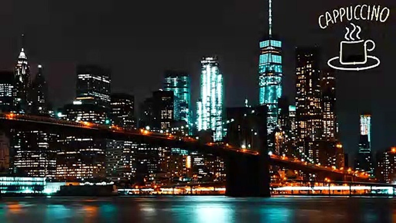 New York Jazz Lounge Music Relaxing Night Cappuccino Music