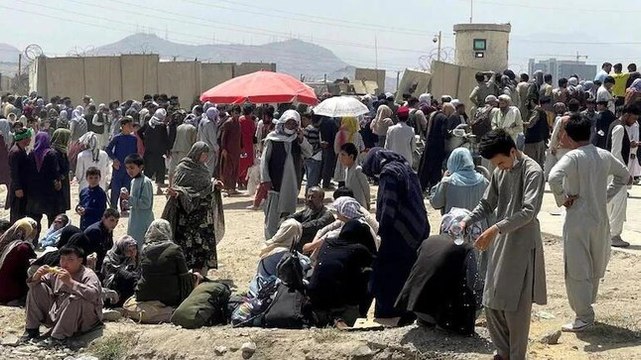 Watch: 7 killed at Kabul airport amid chaos