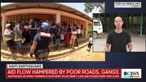 Haiti relief efforts hampered by poor roads and criminal gangs