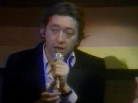 Serge Gainsbourg - Je suis venu te dire que je m'en vais