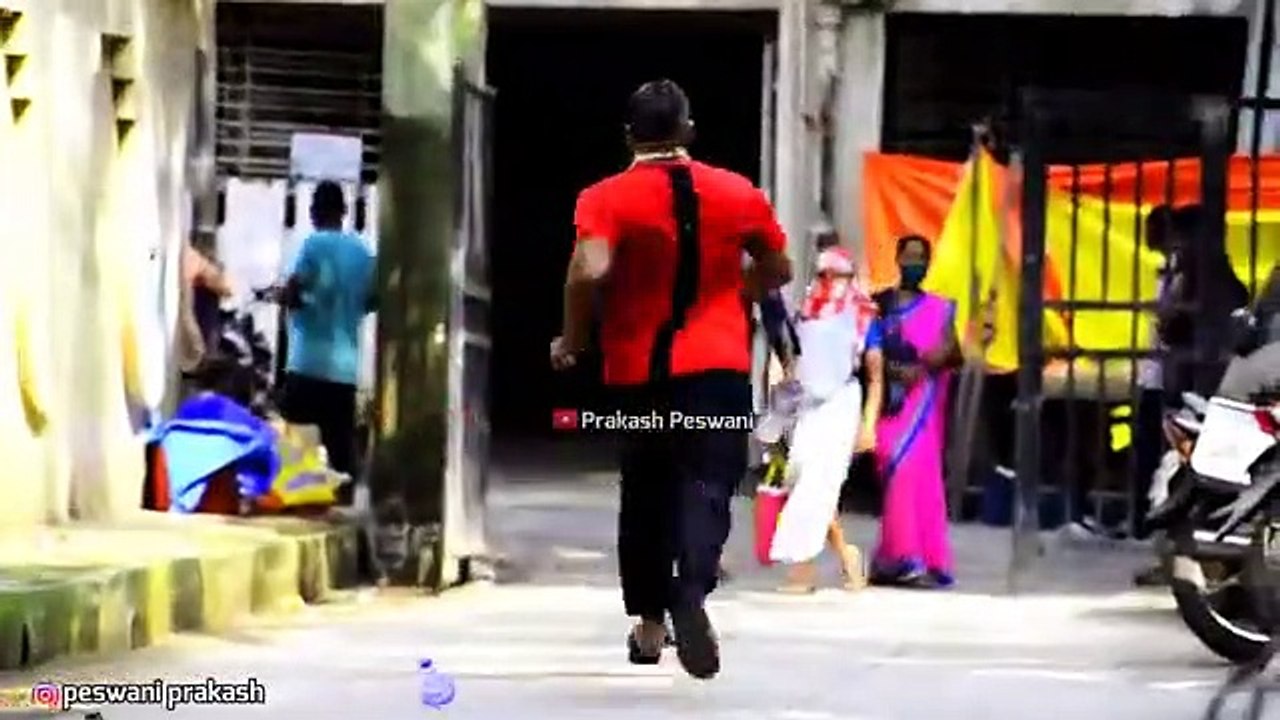 Throwing Water Balloons with twist - Throwing Water Balloons Prank -Part 2 - Prakash Peswa