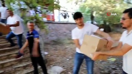 Tunceli’den sel bölgesine yardım