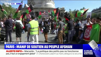 Une manifestation de soutien au peuple afghan a lieu ce dimanche place de la République à Paris