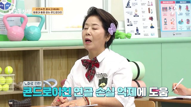 노화로 인한 연골 손실 억제에 도움을 주는 콘드로이친