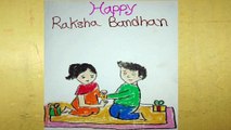Happy Raksha Bandhan drawing