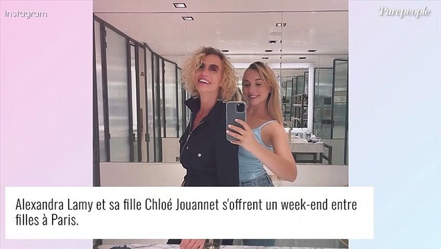 Alexandra Lamy et Chloé Jouannet en vacances : Jacuzzi et champagne à Paris