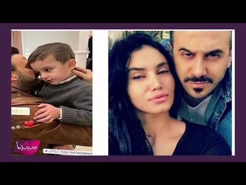 الفيديو الاول لابن قصي خولي بين احضان والدته!