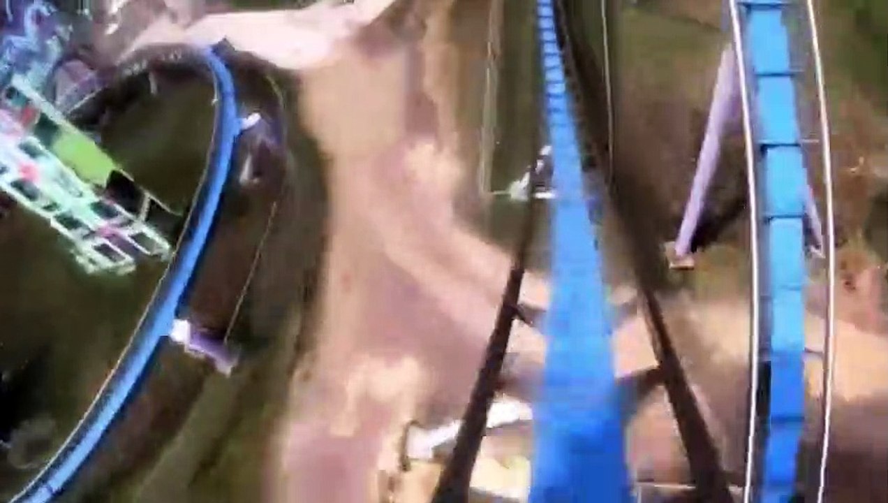 Bazarro - Six Flga Great Adventure Roller Coaster ( Superman Themed )