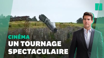 Sur le tournage de "Mission Impossible 7", un train jeté dans le vide à toute vitesse