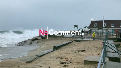 A Rhodes Island, on se prépare à recevoir les foudres de la tempête Henri