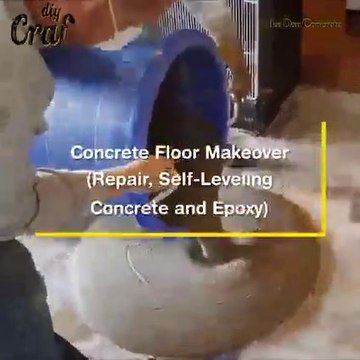 concrete floor makeover repair self leveling concrete and epoxy made designer Epoxy floors