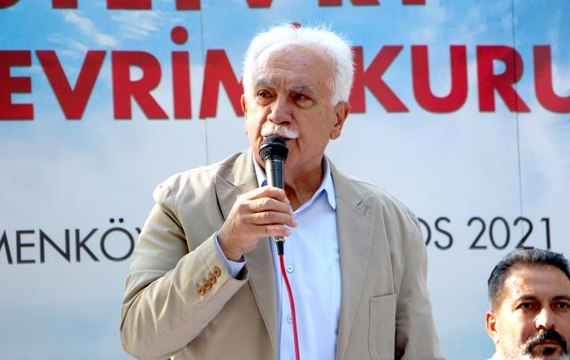 Doğu Perinçek, Üretim Devrimi Kurultayı na katıldı