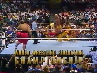 yokozuna vs hulk hogan wwf championship