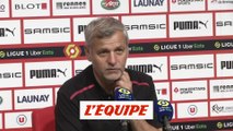 Genesio : « Une très bonne semaine » - Foot - L1 - Rennes