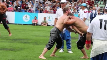 SPOR Pamukkale Yağlı Güreşleri'nde altın kemer Ali Gürbüz'ün oldu