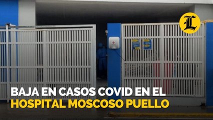 Baja en casos covid en el hospital Moscoso Puello