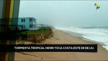 teleSUR Noticias 17:30 22- 08: Henri tocó tierra en el noreste de EEUU
