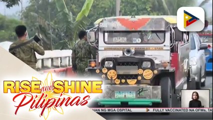 Checkpoint sa San Mateo-Batasan Road, mahigpit pa ring ipinatutupad
