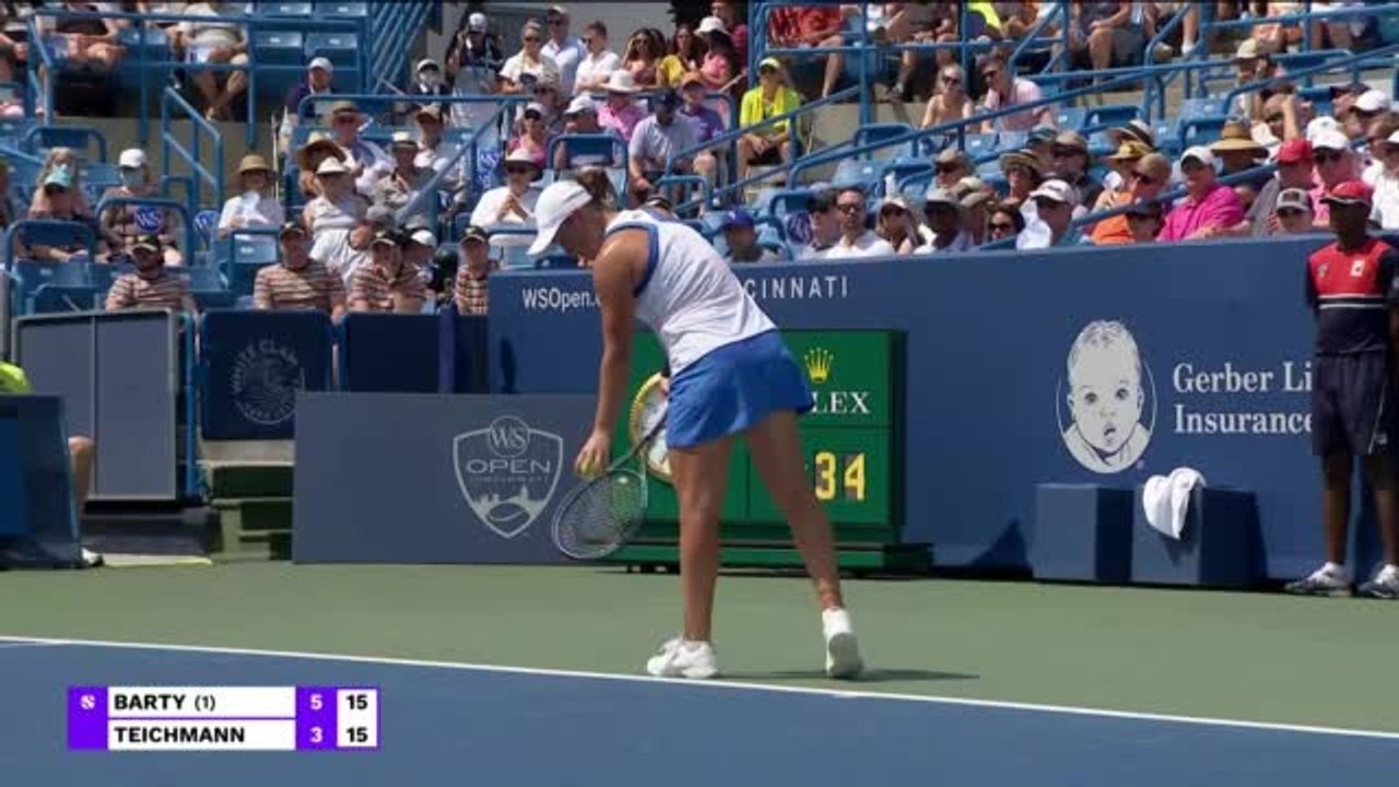 Cincinnati - Barty sacrée