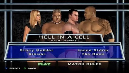 Here Comes the Pain Stacy Keibler vs Rikishi vs Lance Storm vs The Rock
