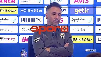 Vitor Pereira: "Gençlerimiz kaliteli ve karakterli"