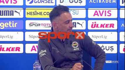 Vitor Pereira: "Eksik olan tek şey erken goldü"