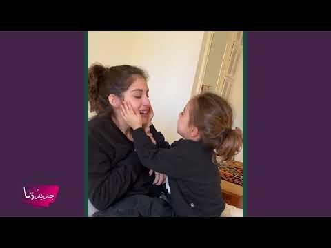 نادين نسيب نجيم تقلد ابنة الفاشينيستا نور عريضة على تيك توك