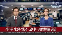[출근길 인터뷰] 수도권 거리두기 4단계 2주 연장…모더나 701만회분 공급