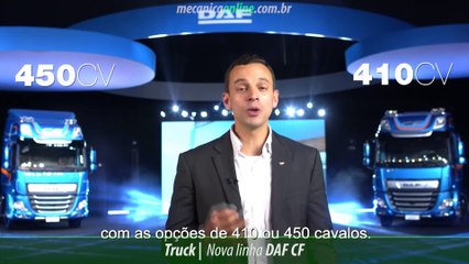 Nova linha DAF CF passa por renovação total destacando tecnologias e eficiência energética