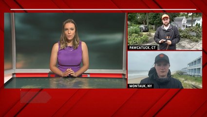 AccuWeather's team coverage of Henri's landfall