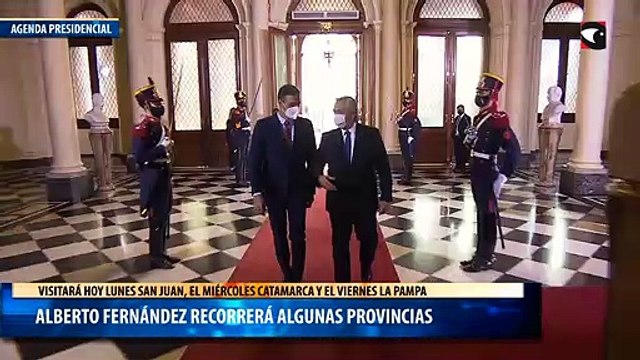 Alberto Fernández recorrerá algunas provincias